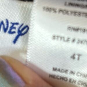 Disney 4T boys bathing suit